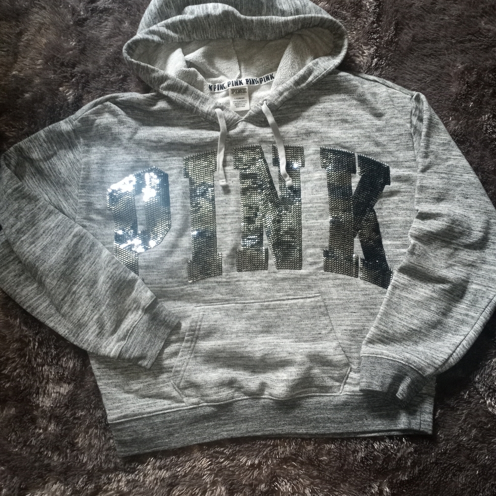 PINK BLING HOODIE
